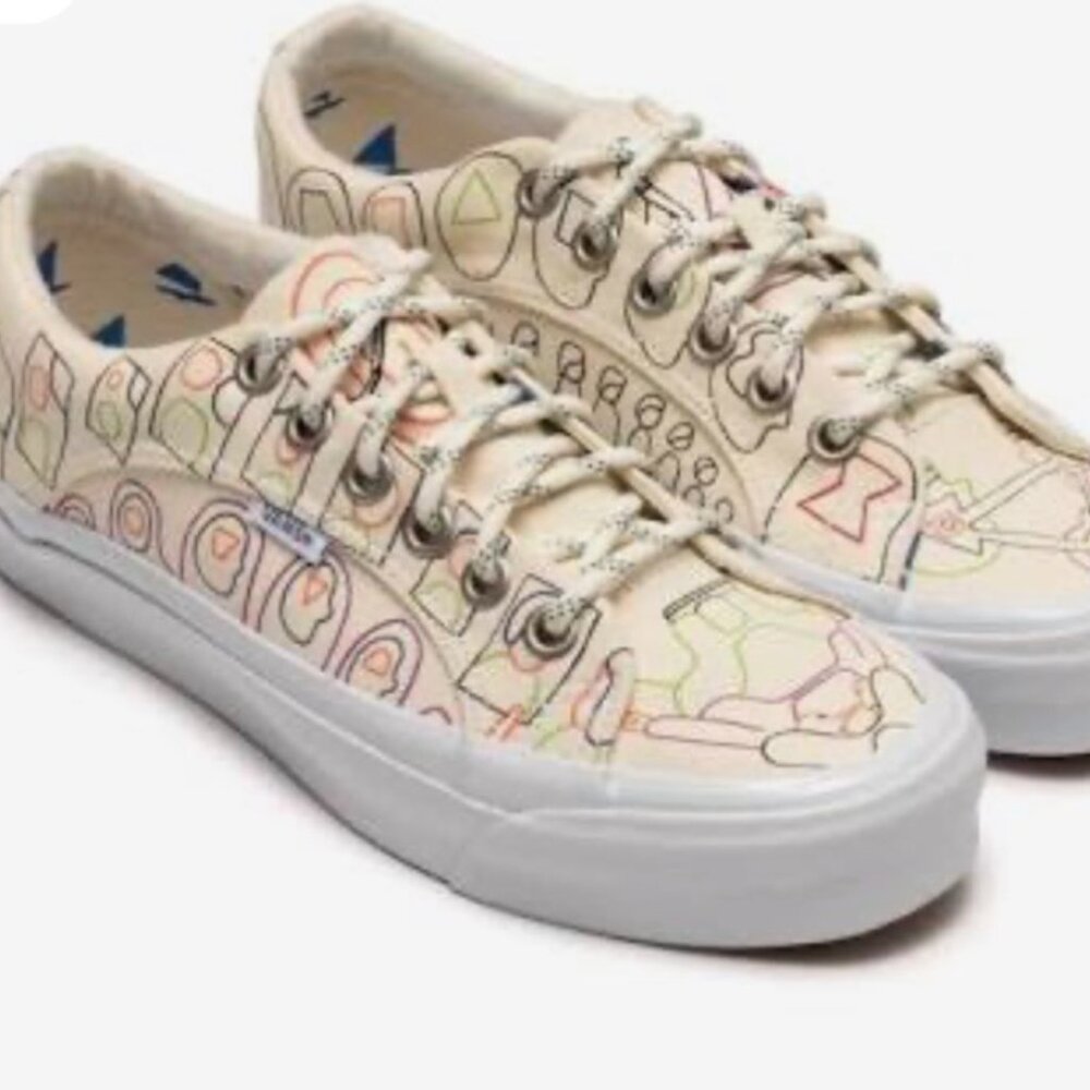 NEW Vans vault OG Lampin LX sneakers collab Geoff McFetridge NWOB
